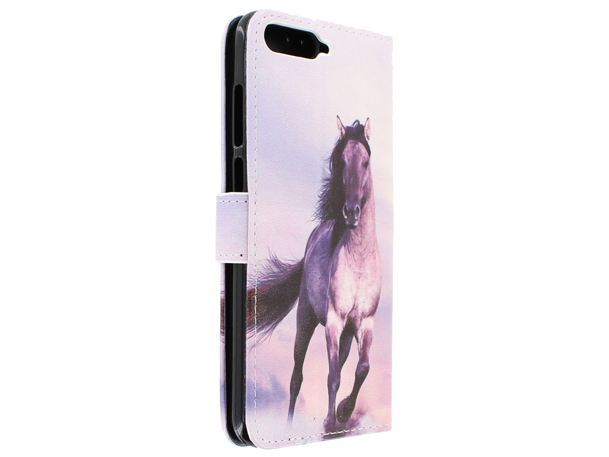 Paarden Bookcase Wallet - Huawei Y6 2018 hoesje
