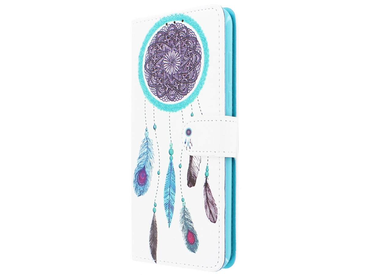 Dreamcatcher Bookcase Wallet - Huawei Y7 2018 hoesje