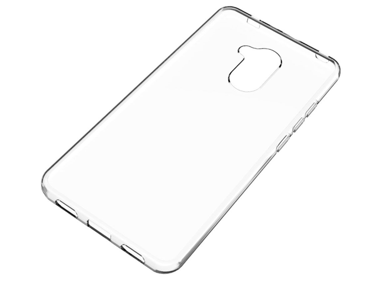 Transparante TPU Case - Doorzichtig Huawei Y7 hoesje