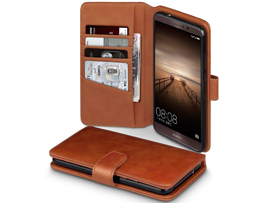 CaseBoutique Bookcase Echt Leer - Huawei Mate 9 hoesje