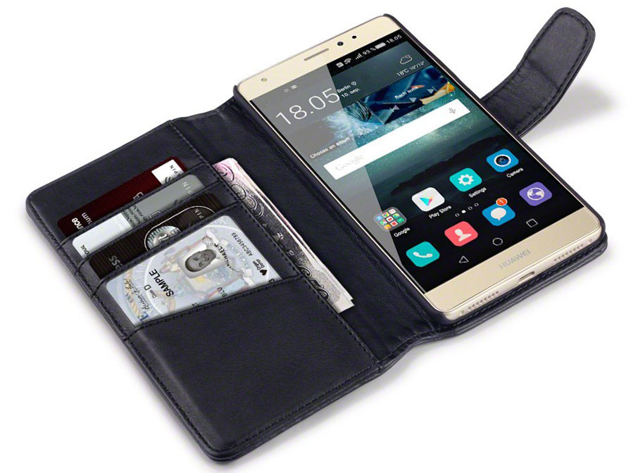 Huawei Mate S hoesje - CaseBoutique Leather Wallet Case