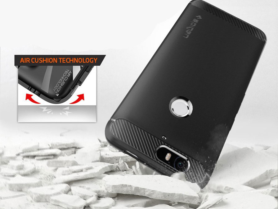 Spigen Rugged Armor Case - Huawei Nexus 6P hoesje