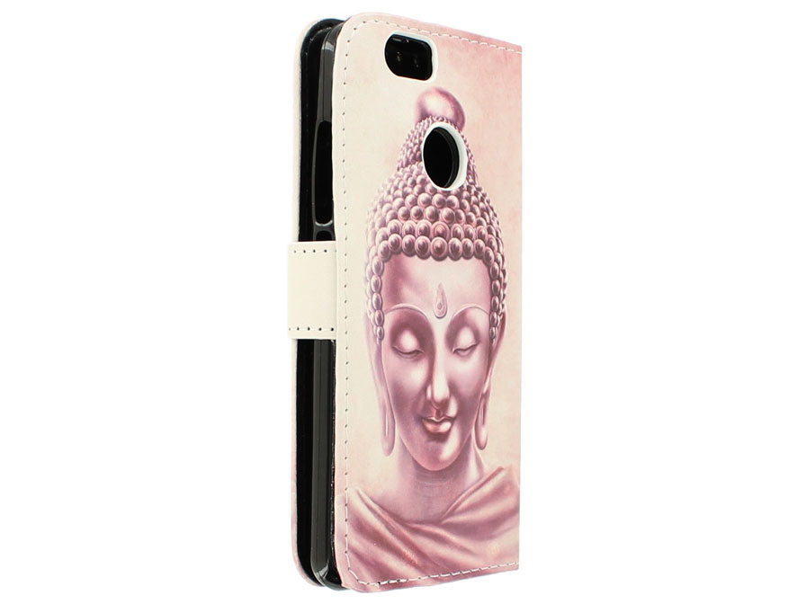 Boeddha Bookcase - Huawei Nova hoesje