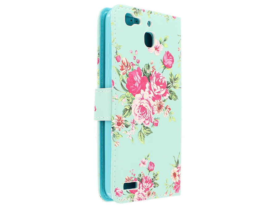 Flower Bookcase - Huawei P8 Lite Smart/GR3 hoesje