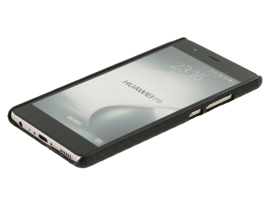 Carbon Back Case - Huawei P9 hoesje