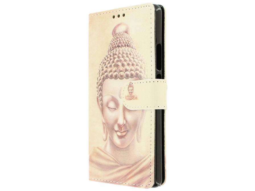 Boeddha Bookcase - Huawei P9 Lite Hoesje