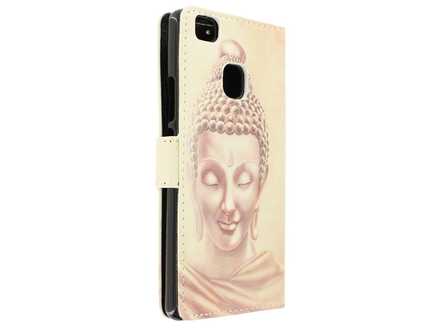 Boeddha Bookcase - Huawei P9 Lite Hoesje