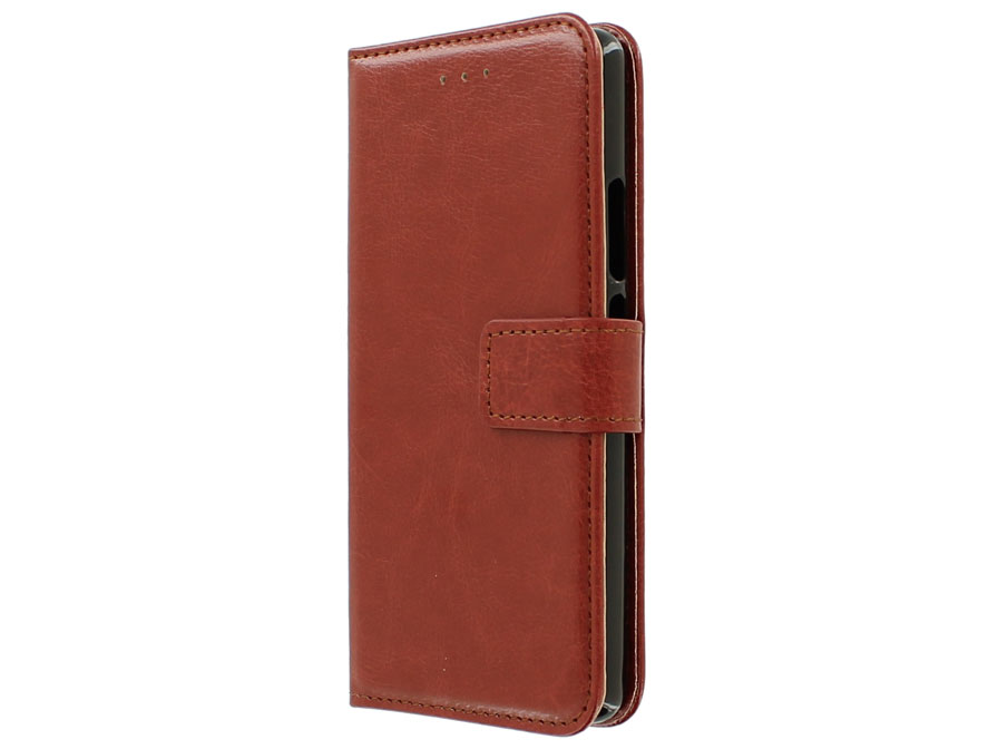 Wallet Bookcase - Huawei P9 Lite hoesje (Bruin)