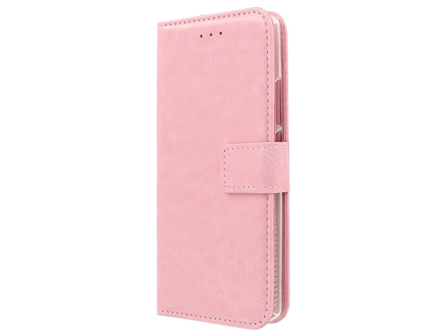 Wallet Bookcase - Huawei P9 Lite hoesje (Roze)