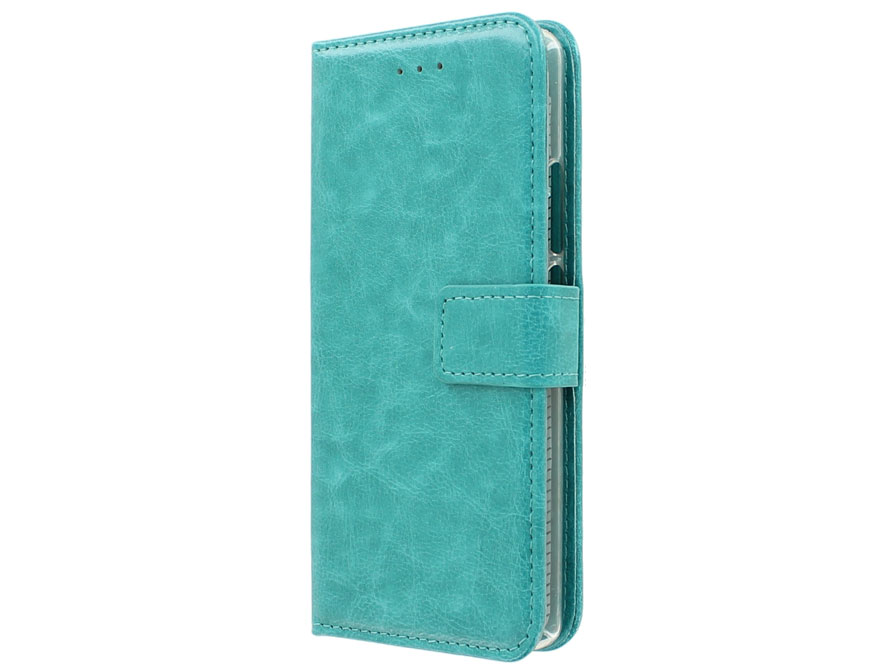Wallet Bookcase - Huawei P9 Lite hoesje (Turquoise)