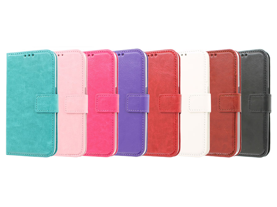 Wallet Bookcase - Huawei P9 Lite hoesje (Rood)