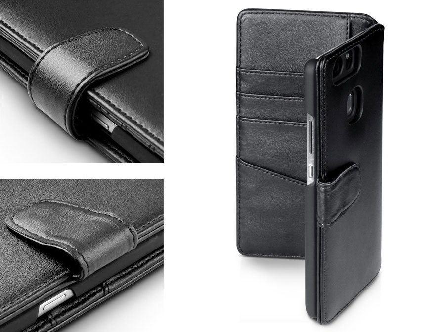 CaseBoutique Leather Bookcase - Huawei P9 Plus hoesje