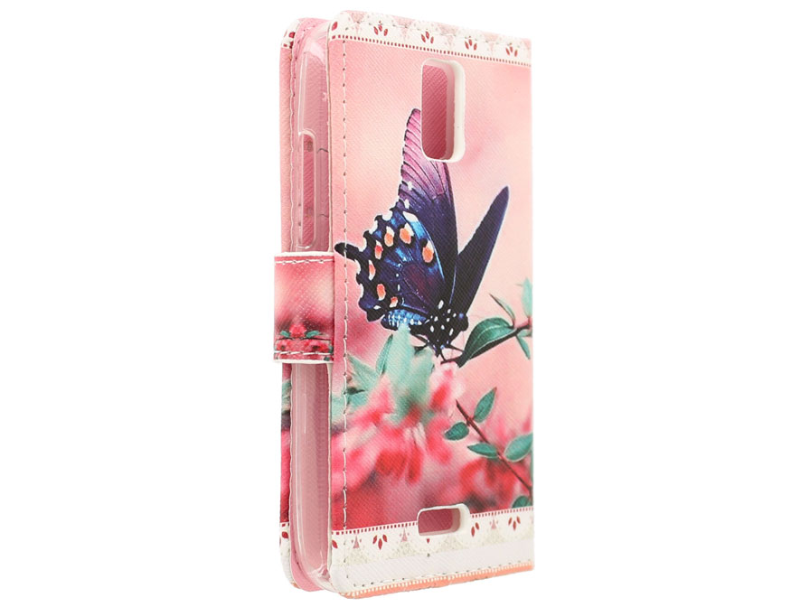 Huawei Y3 Hoesje - Butterfly Book Case