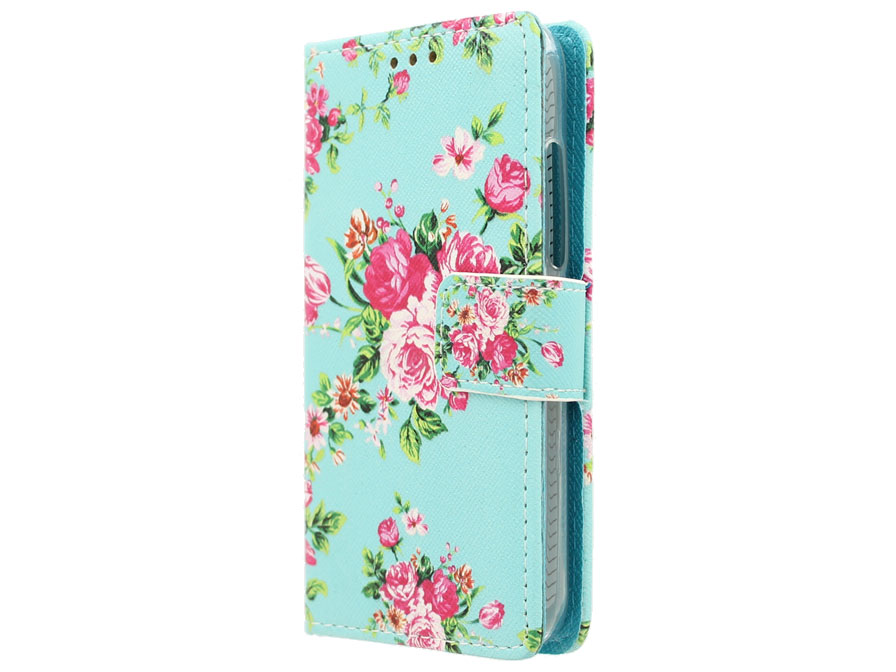 Huawei Y3 Hoesje - Flower Book Case