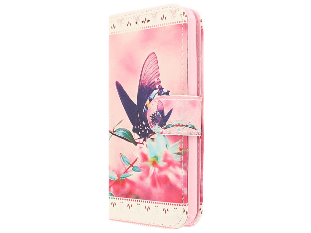 Butterfly Bookcase - Huawei Y3 II (Pro) hoesje