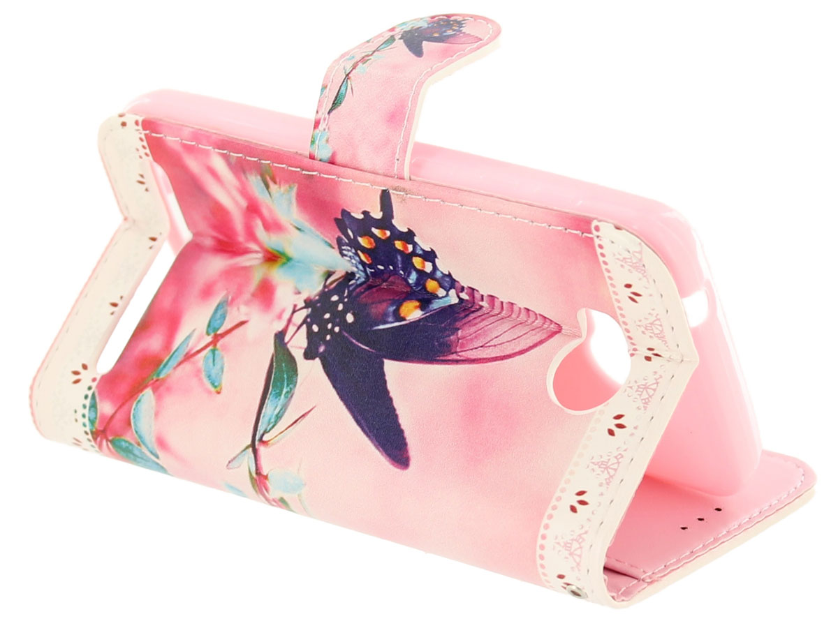 Butterfly Bookcase - Huawei Y3 II (Pro) hoesje