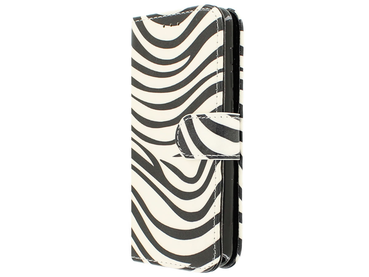 Zebra Bookcase - Huawei Y3 II (Pro) hoesje