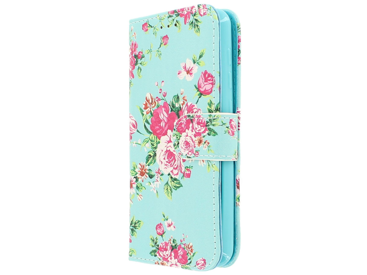 Flower Bookcase - Huawei Y3 II (Pro) hoesje