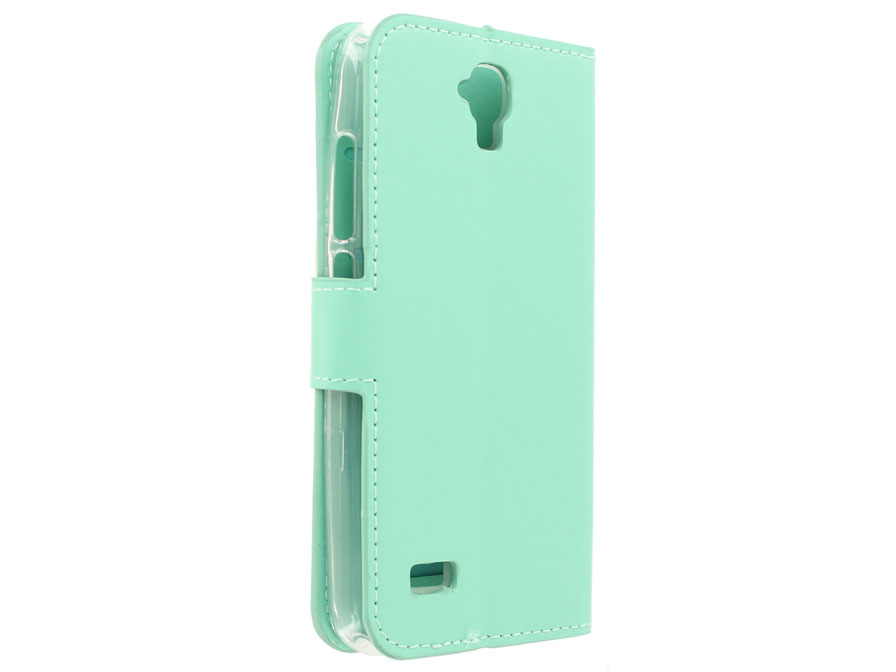 Mintgroene Book Case - Huawei Y5 (Y560) Hoesje