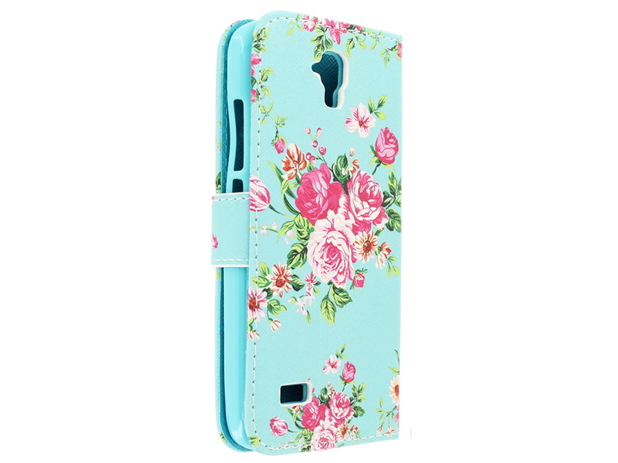 Flower Book Case - Huawei Y5 (Y560) hoesje