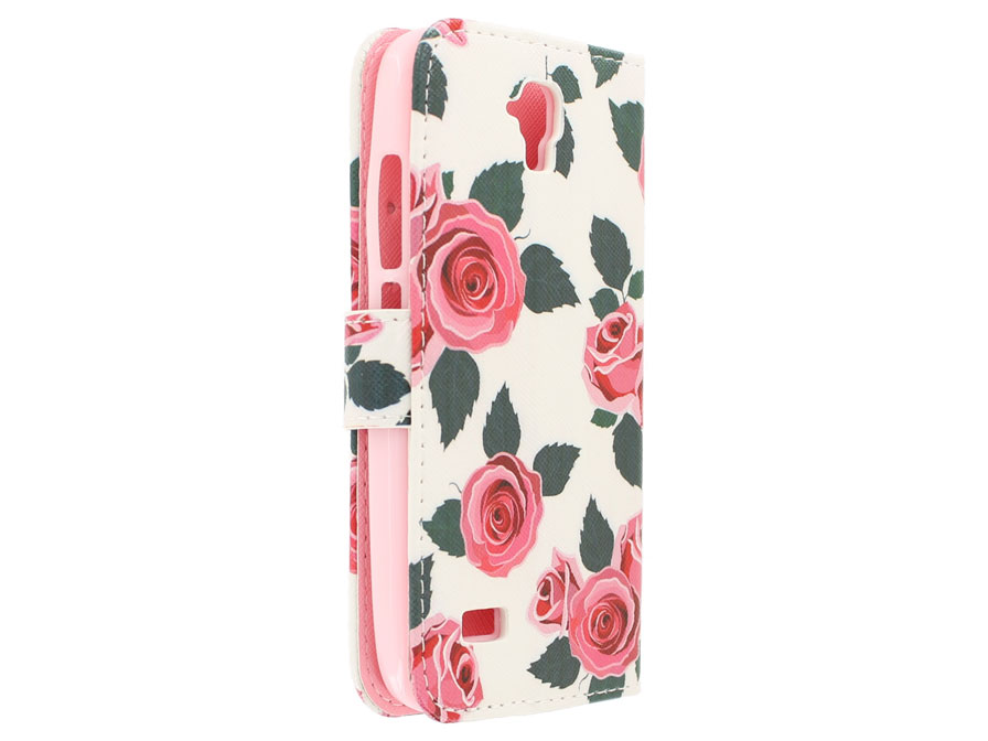 Roses Book Case - Huawei Y5 (Y560) hoesje