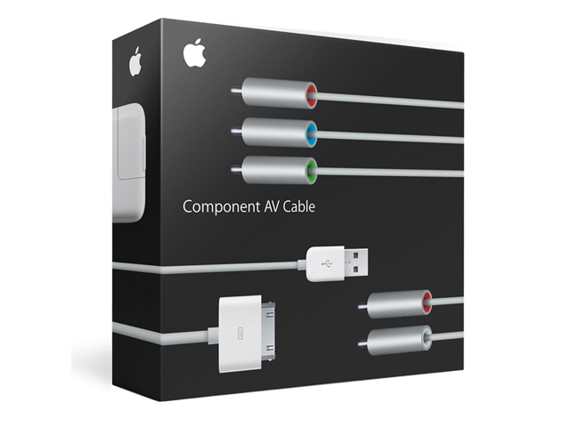 Apple Component AV Kabel + Adapter (MB128ZA/A) 