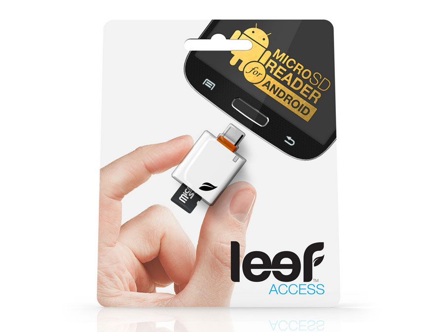 LEEF Micro-USB Kaartlezer voor Android Smartphones & Tablets