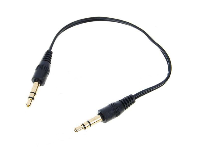 Aux 3,5mm-3,5mm Autoradio Kabel (0,1M)