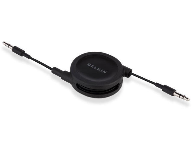 Belkin Oprolbare 3,5mm Aux Stereo Kabel