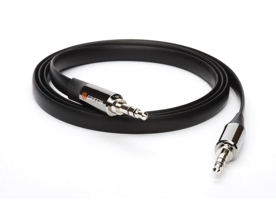 Griffin 3,5mm Aux Autoradio Flat Cable (90cm)