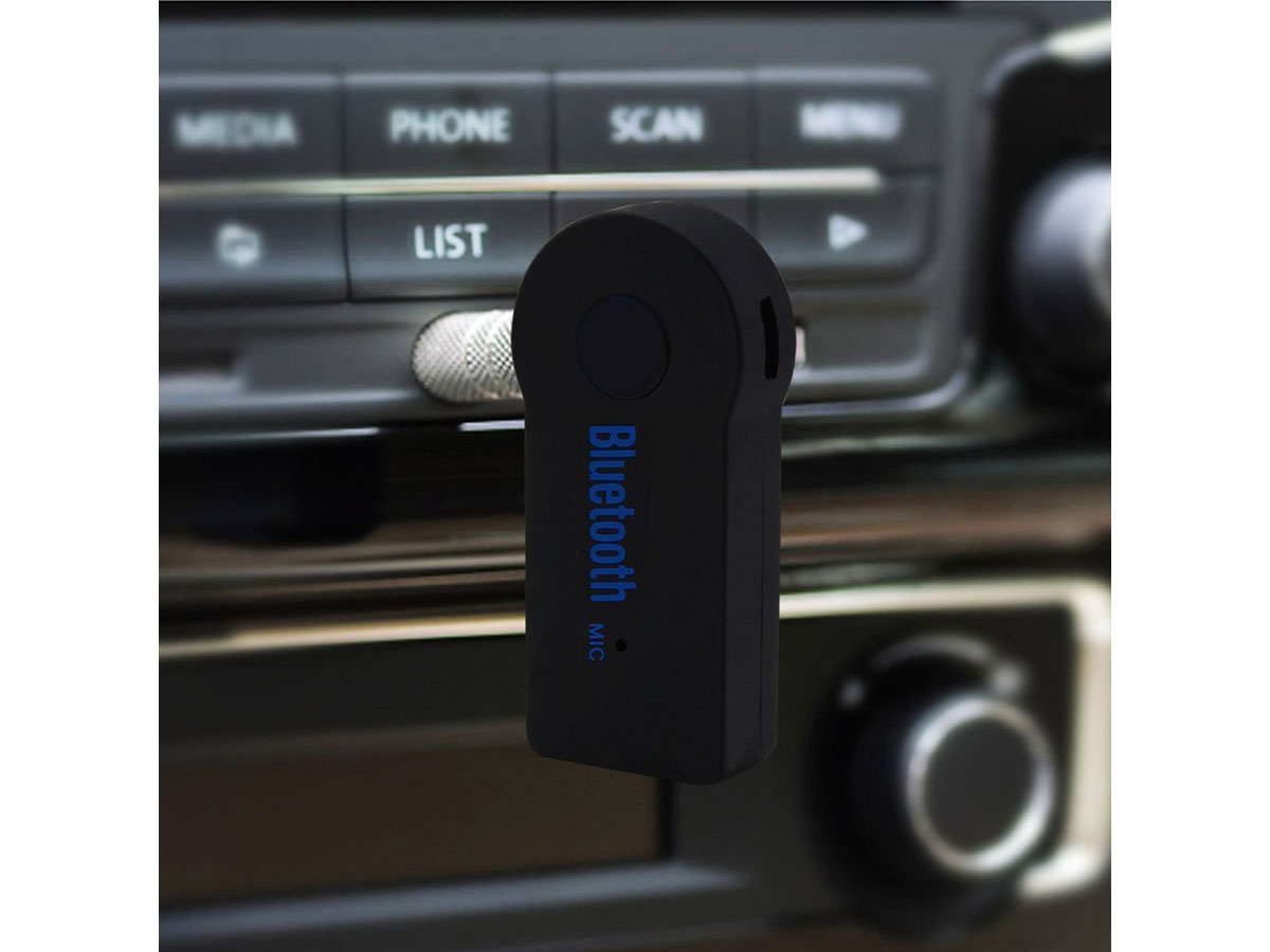 Bluetooth 3,5mm Adapter voor Koptelefoon of Autoradio