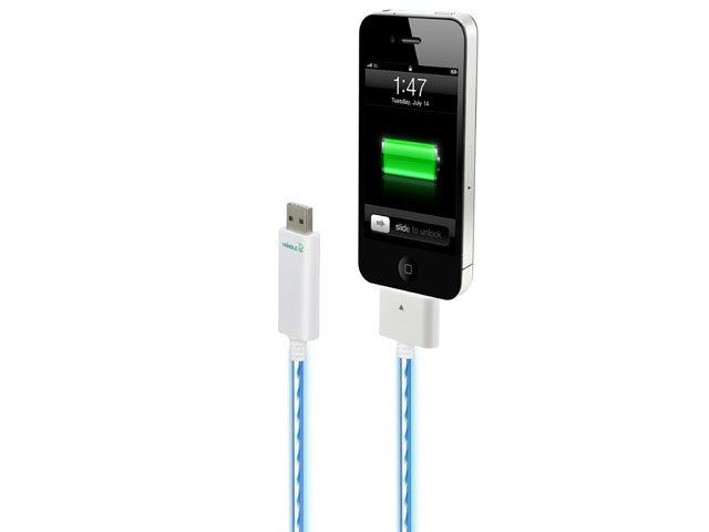 Dexim Visible Green 2A Smart Charger voor iPod, iPhone & iPad