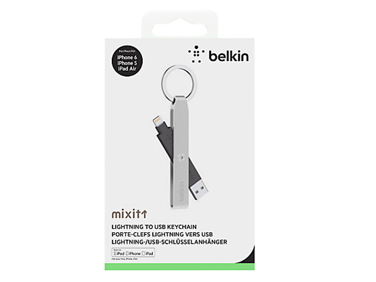 Belkin Mixit Lightning USB Kabel Sleutelhanger