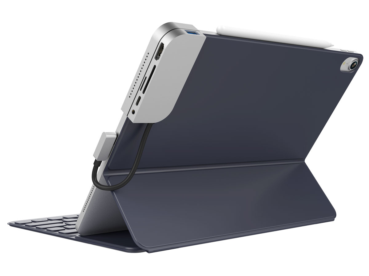 Kanex iAdapt 6-in-1 USB-C Hub voor iPad Pro - Space Grey