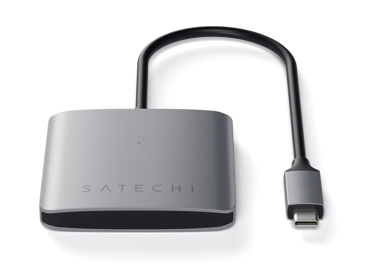 Satechi 4-Port USB-C Hub Adapter voor Dataoverdracht