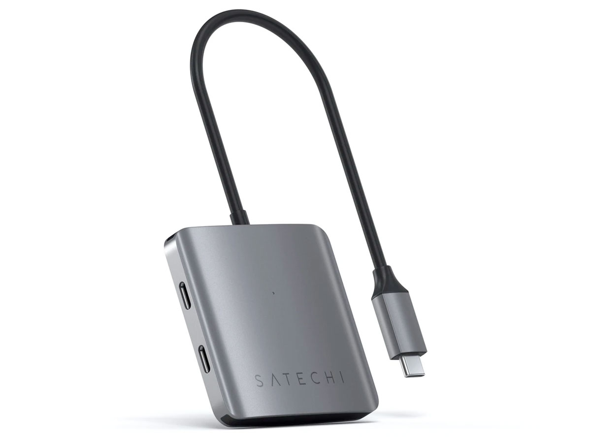 Satechi 4-Port USB-C Hub Adapter voor Dataoverdracht