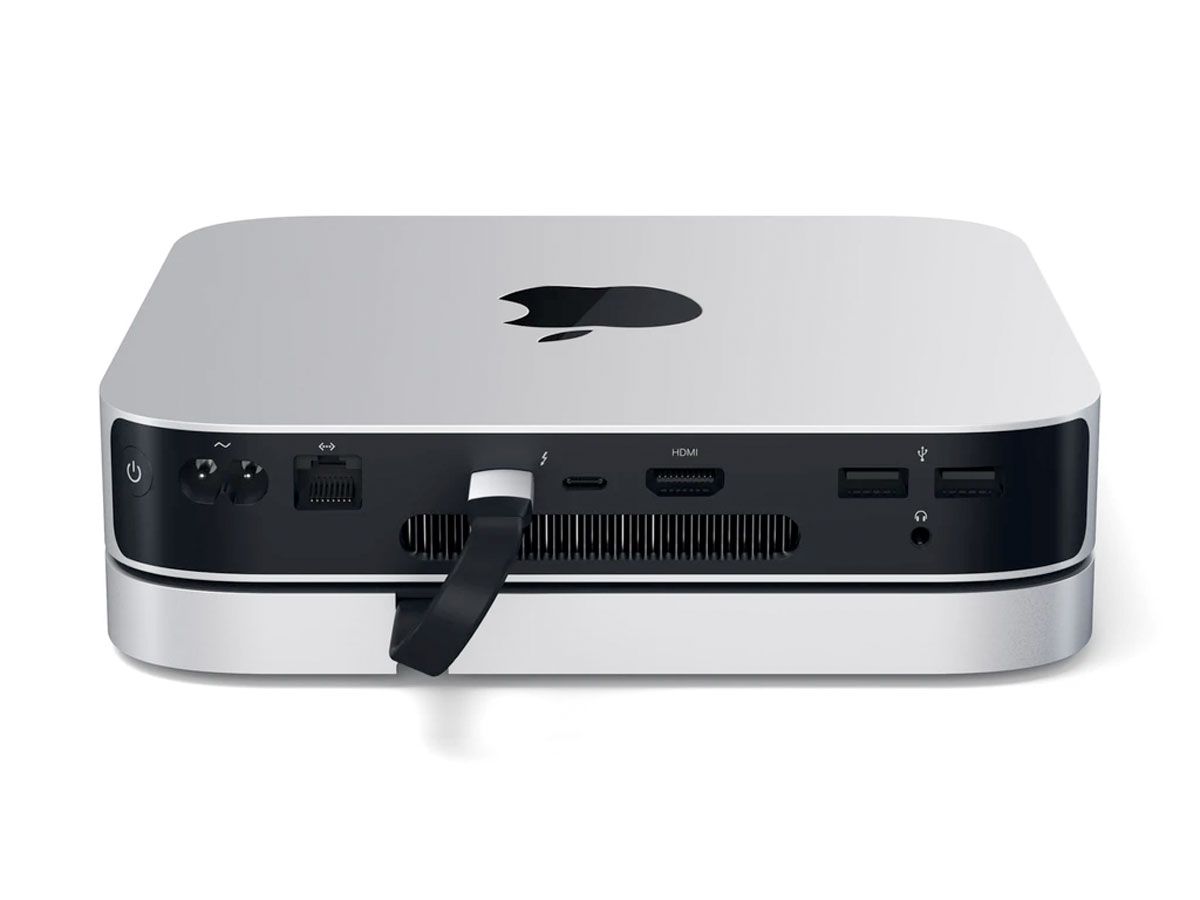 Satechi Aluminium Mac Mini/Mac Studio Stand & USB-C Hub - Zilver