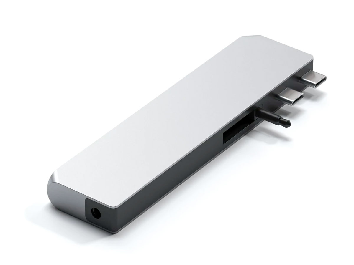 Satechi USB-C Pro Hub Max voor MacBook - Zilver