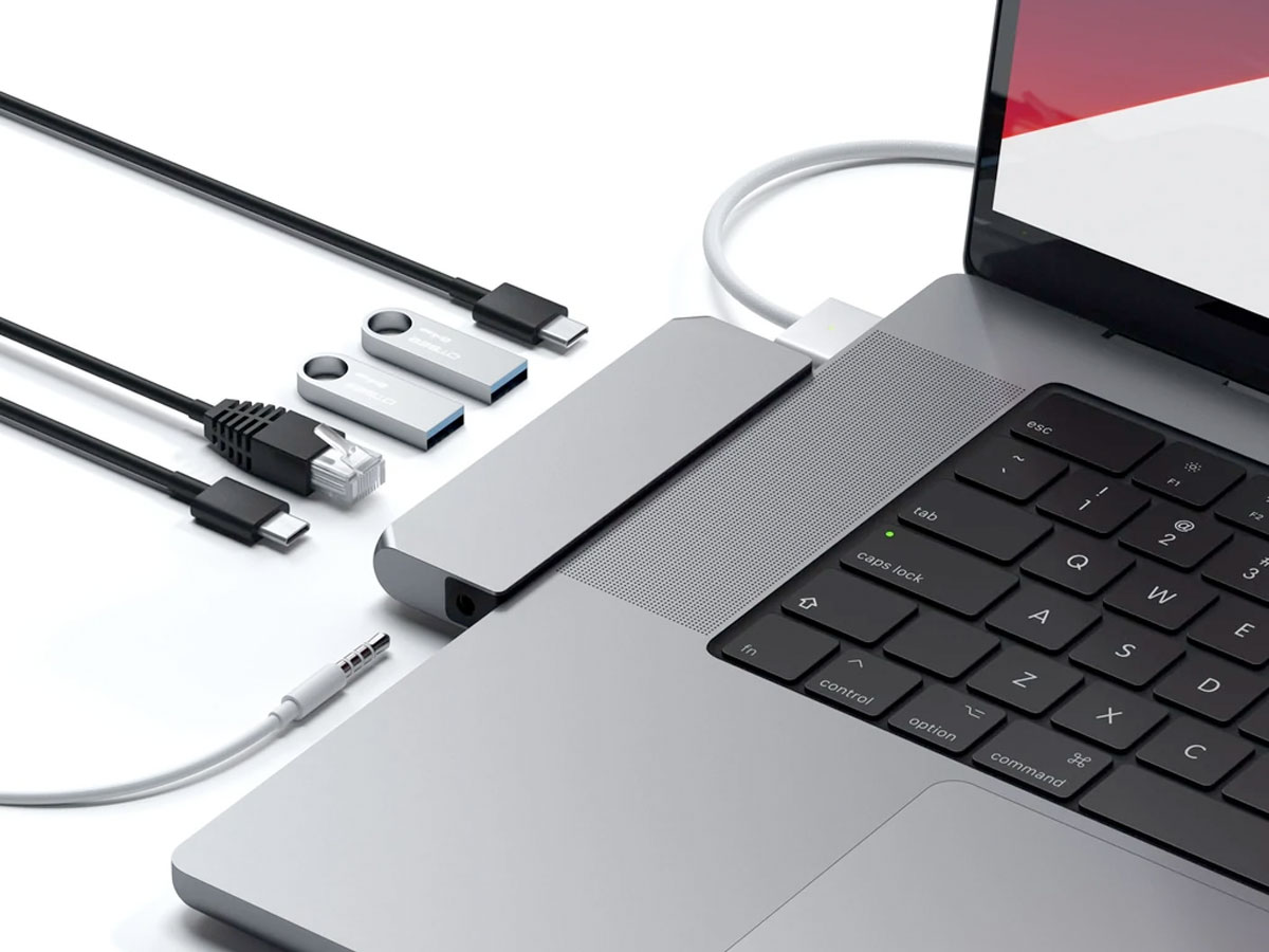 Satechi USB-C Pro Hub Mini voor MacBook - Space Grey