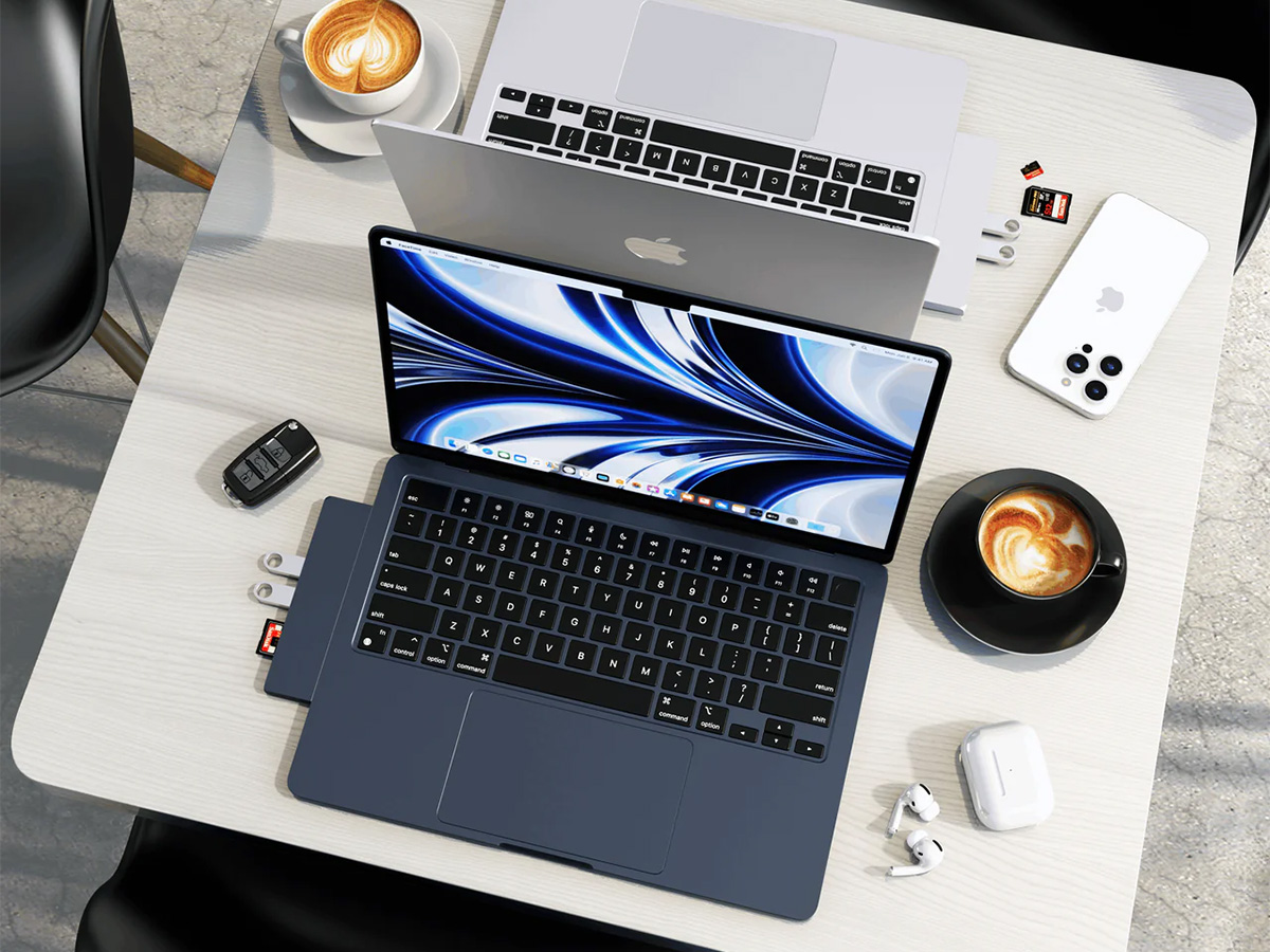 Satechi USB-C Pro Hub Slim voor MacBook - Zilver