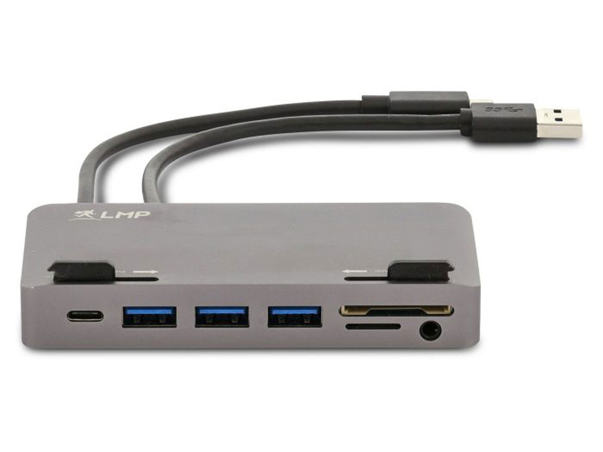 LMP USB-C Attach Dock 7-port iMac Hub - Space Grey