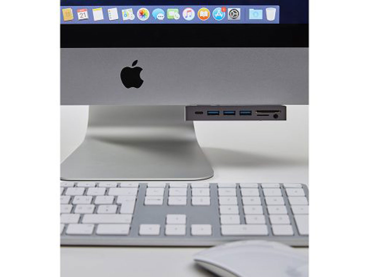 LMP USBC Attach Dock 7port iMac Hub Space Grey