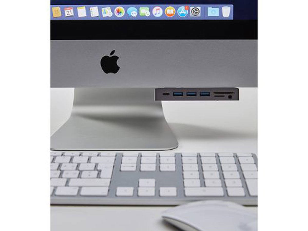 LMP USB-C Attach Dock Pro 10-port iMac Hub - Space Grey