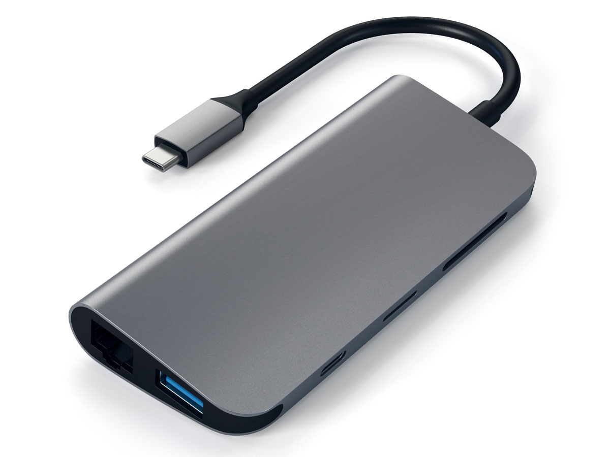 Satechi USB-C Multimedia Hub - Displayport, HDMI & meer