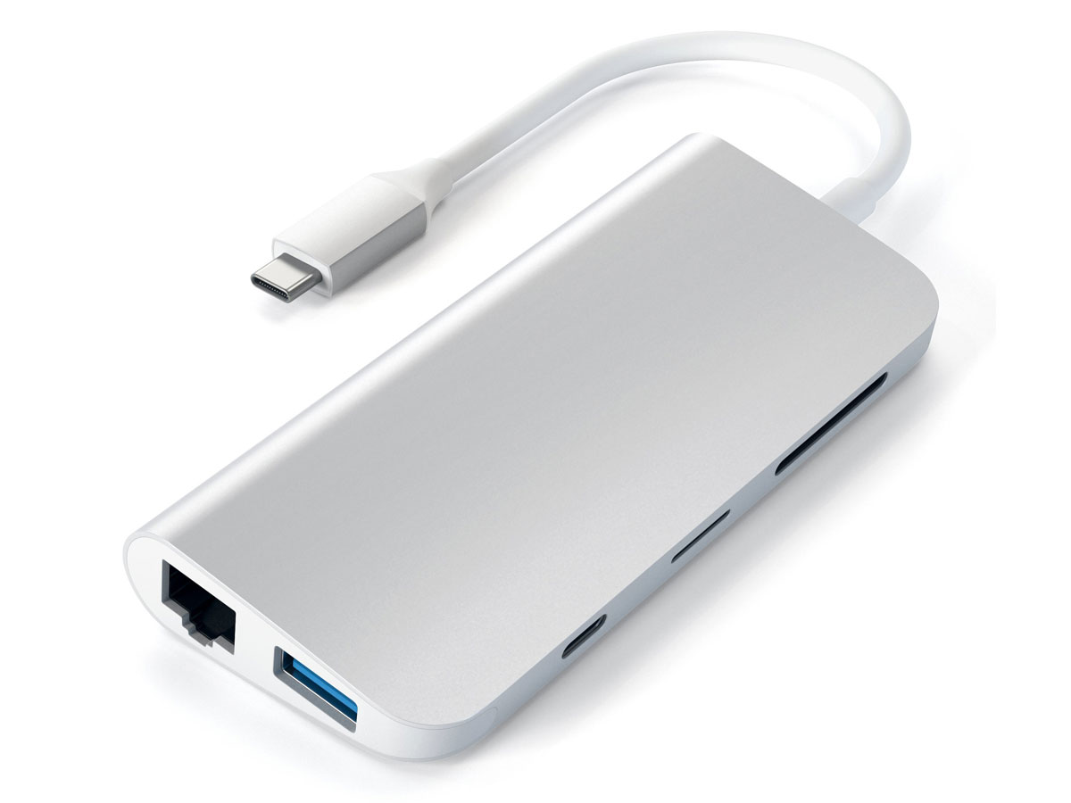 Satechi USB-C Multimedia Hub - Displayport, HDMI & meer