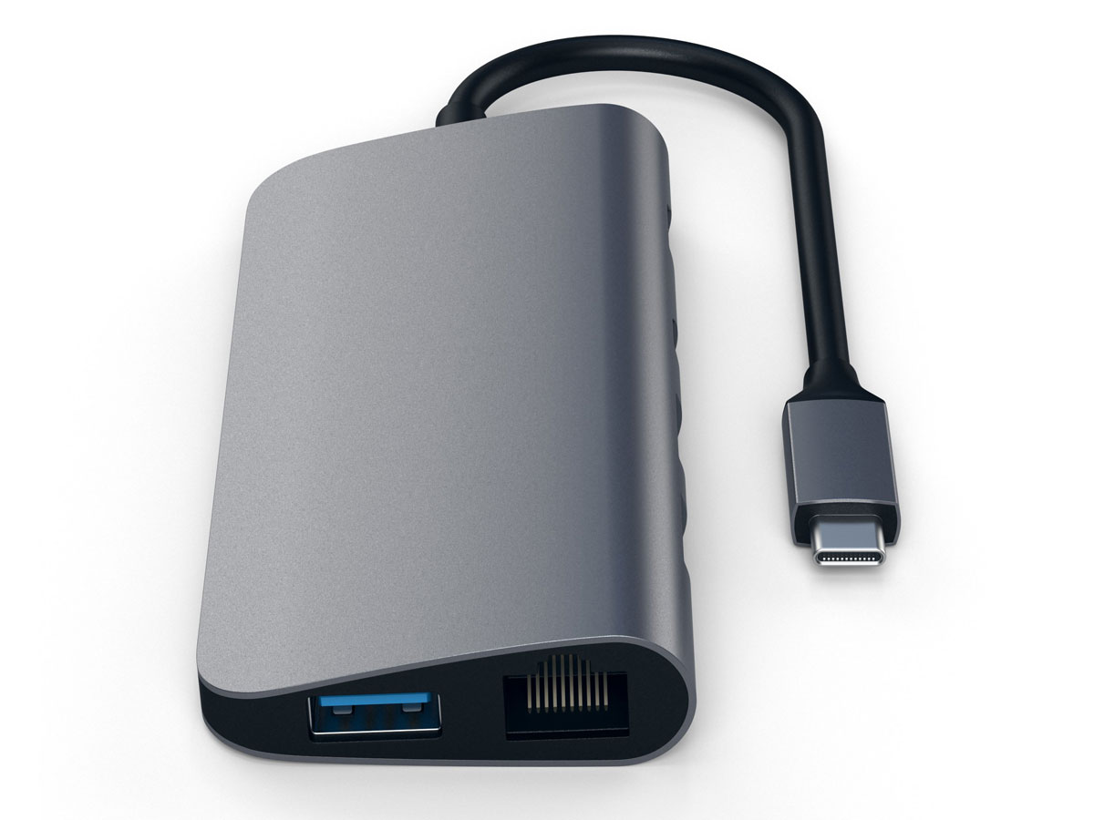 Satechi USB-C Multimedia Hub - Displayport, HDMI & meer