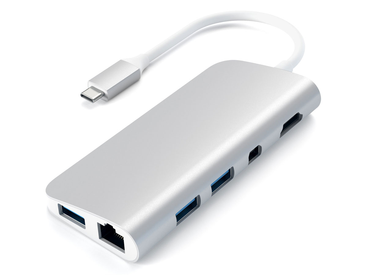 Satechi USB-C Multimedia Hub - Displayport, HDMI & meer