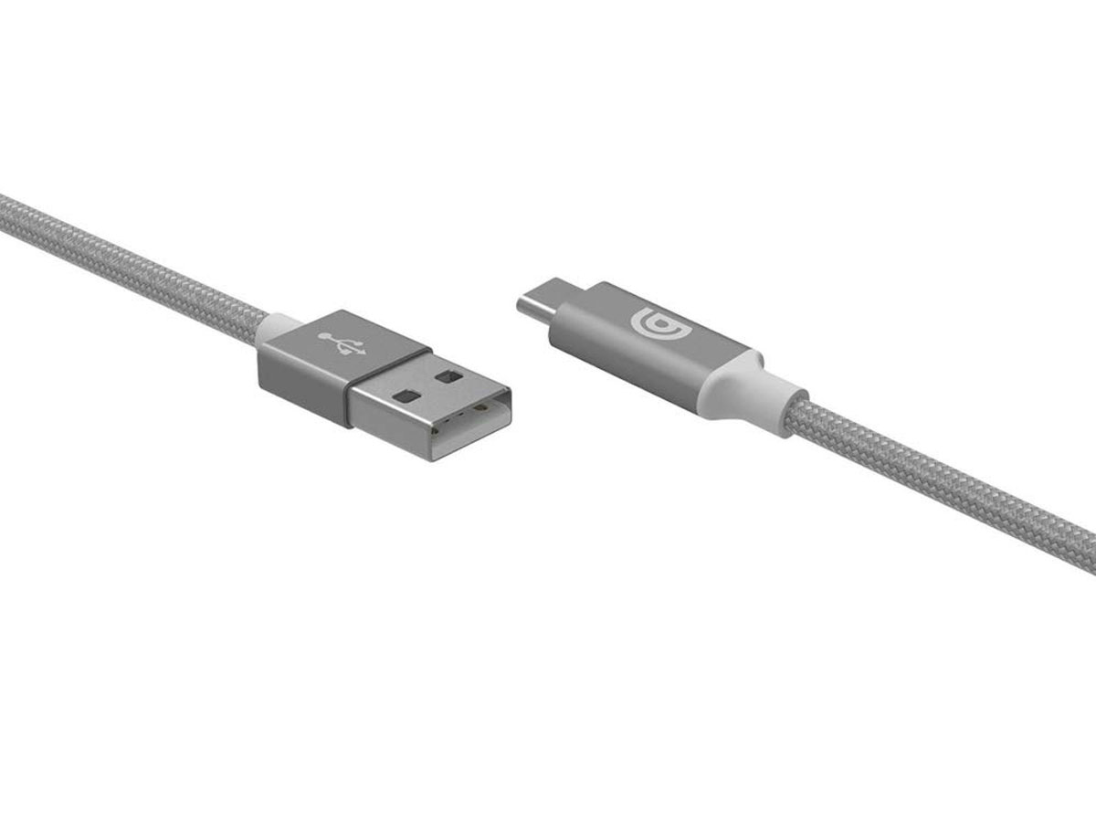 Griffin Premium USB-A naar USB-C kabel - 180cm - Zilver