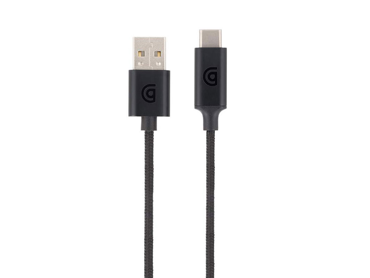 Griffin Premium USB-A naar USB-C kabel - 180cm - Zwart