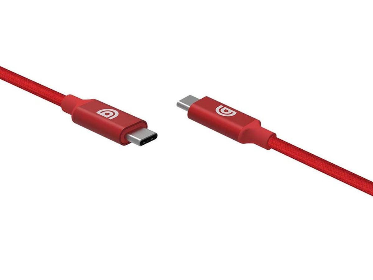 Griffin Premium USB-C naar USB-C kabel - 180cm - Rood